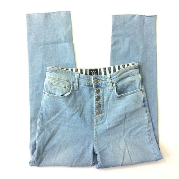 Urban Outfitters Denim - BDG Urban Outfitters Women's Jeans Sz 26 Girlfriend Button Fly High Rise 27x26"
